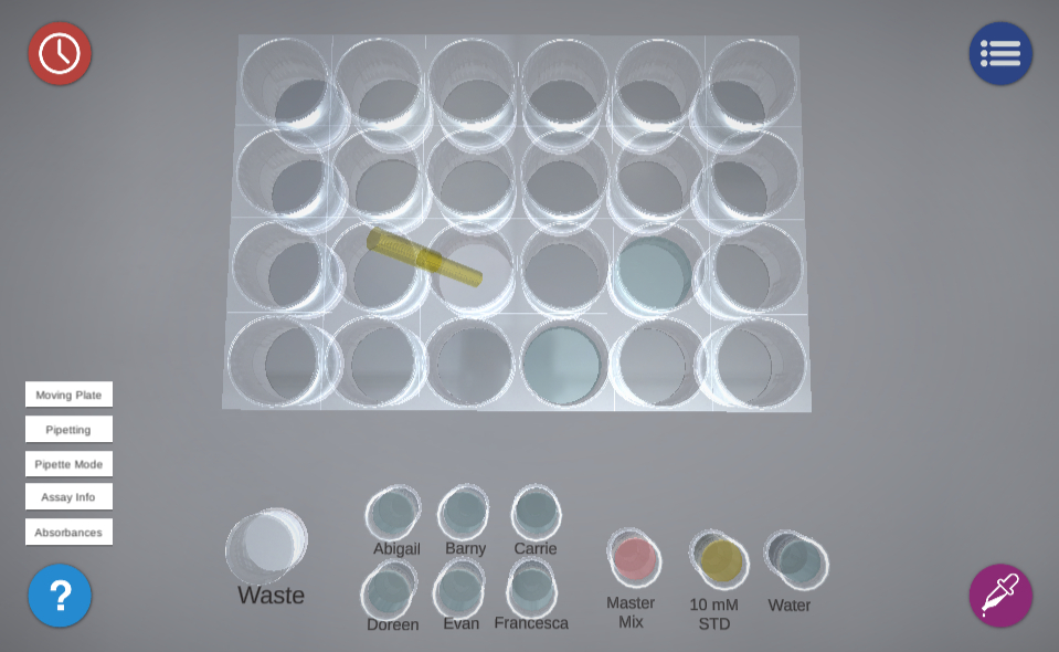 Initial prototype — assay readout